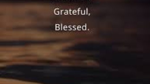 blessing