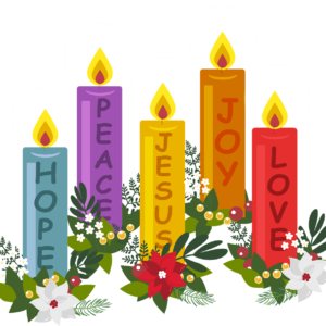 ADVENT CANDLES 2 ADVENT Y